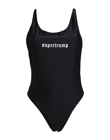 SUPERTRUMP Costume intero Nero 100% Poliestere