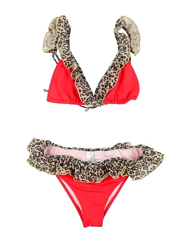 COTAZUR Bikini Red 78% Polyester, 17% Polyamide, 5% Rubber, Elastane