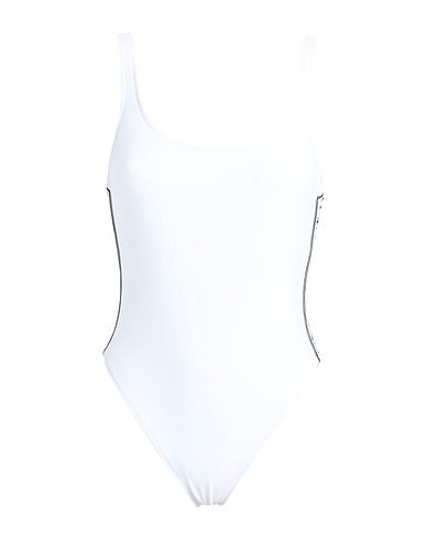 CHIARA FERRAGNI One-piece swimsuits White 80% Polyamide, 20% Elastane