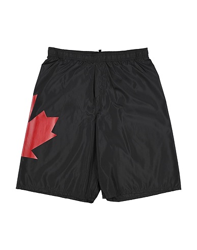DSQUARED2 Swim shorts Black 100% Polyester