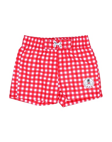 MONNALISA Swim shorts Red 100% Polyester
