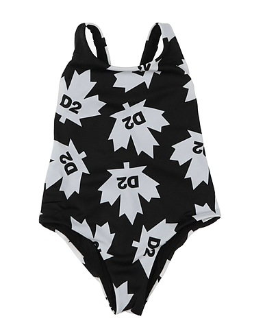 DSQUARED2 One-piece swimsuits Black 80% Nylon, 20% Elastane
