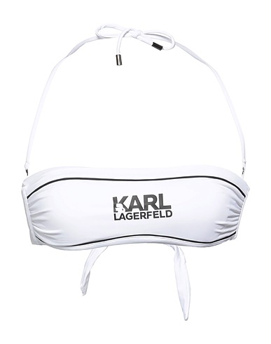 KARL LAGERFELD Bikini White 85% Polyamide, 15% Elastane