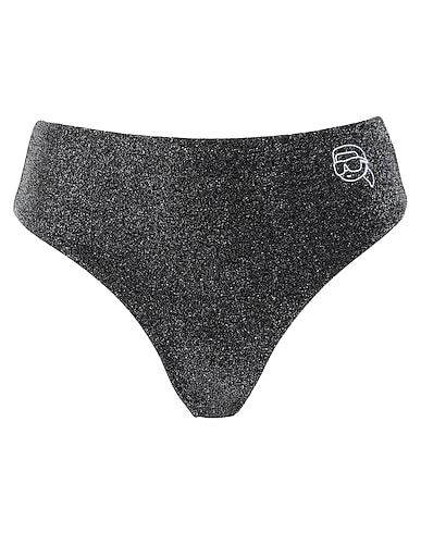 KARL LAGERFELD Bikini IKONIK 2.0 LUREX BIKINI BOTTOM
 Nero 80% Poliammide, 11% Elastan, 9% Fibra di metallo