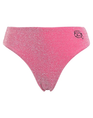 KARL LAGERFELD Bikini IKONIK 2.0 LUREX BIKINI BOTTOM
 Fuchsia 80% Polyamide, 11% Elastane, 9% Metallic fiber