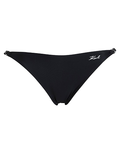KARL LAGERFELD Bikini KARL DNA BOTTOMS W/ CHAIN
 Black 78% Recycled polyamide, 22% Elastane
