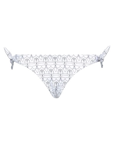 KARL LAGERFELD Bikini Bianco 84% Poliestere, 16% Elastan