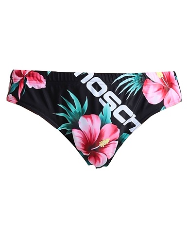 MOSCHINO Slip mare Nero 82% Poliestere, 18% Elastan