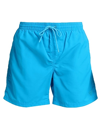 GUESS Swim shorts Azure 100% Polyamide