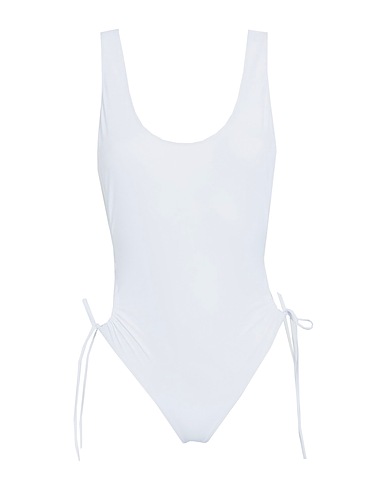 ISABEL MARANT One-piece swimsuits White 74% Polyamide, 26% Elastane