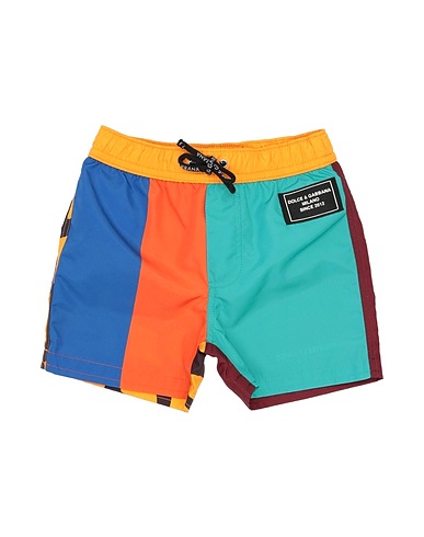 DOLCE&GABBANA Boxer mare Turchese 100% Poliestere