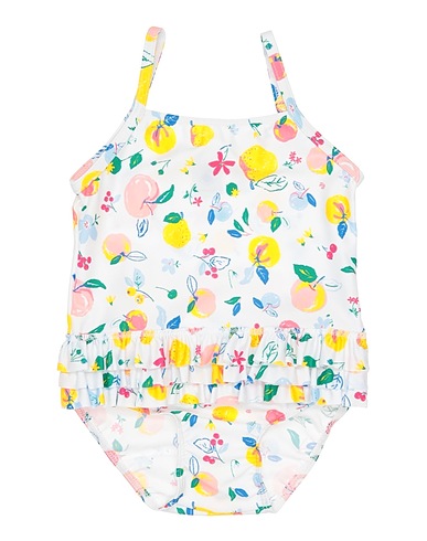 PETIT BATEAU Badeanzug Weiß 78% Polyamid, 22% Elastan