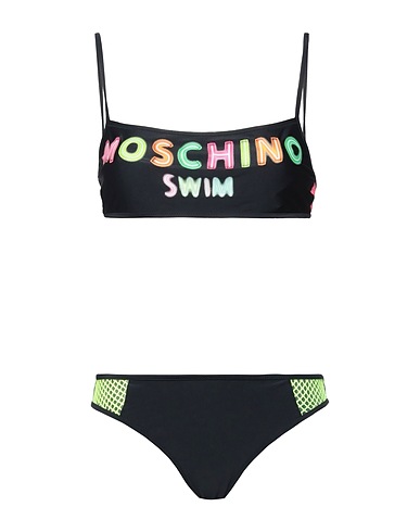 MOSCHINO Biquini Negro 80% Poliamida, 20% Elastán