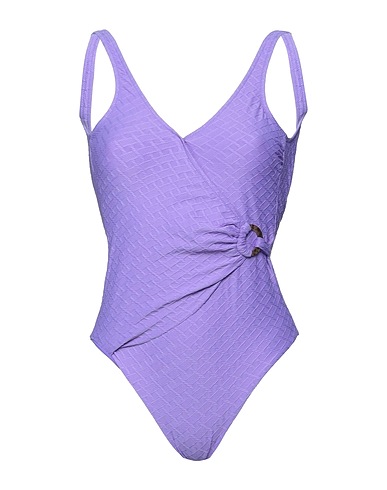 IU RITA MENNOIA One-piece swimsuits Purple 83% Polyamide, 17% Elastane