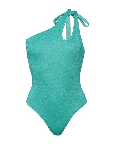 CIRCUS HOTEL One-piece swimsuits Turquoise 70% Viscose, 30% Polyester, Polyamide, Elastane