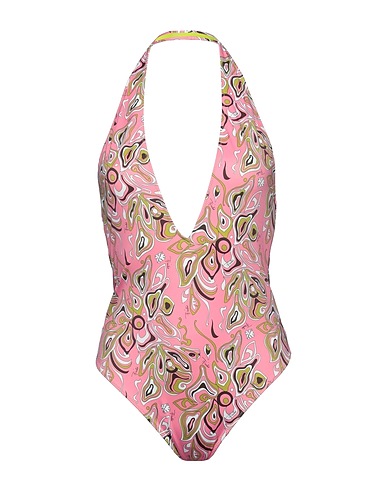 PUCCI Costume intero Rosa 82% Poliammide, 18% Elastan