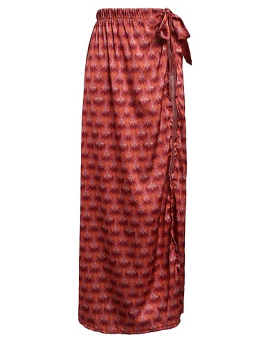 4GIVENESS Cover-ups Orange 97% Polyester, 3% Elastane
