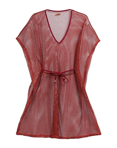 4GIVENESS Cover-ups Rust 75% Viscose, 12% Polyester, 9% Polyamide, 4% Elastane