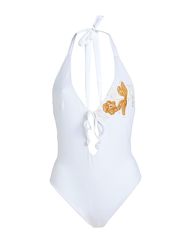 PEPITA One-piece swimsuits White 86% Polyamide, 14% Elastane