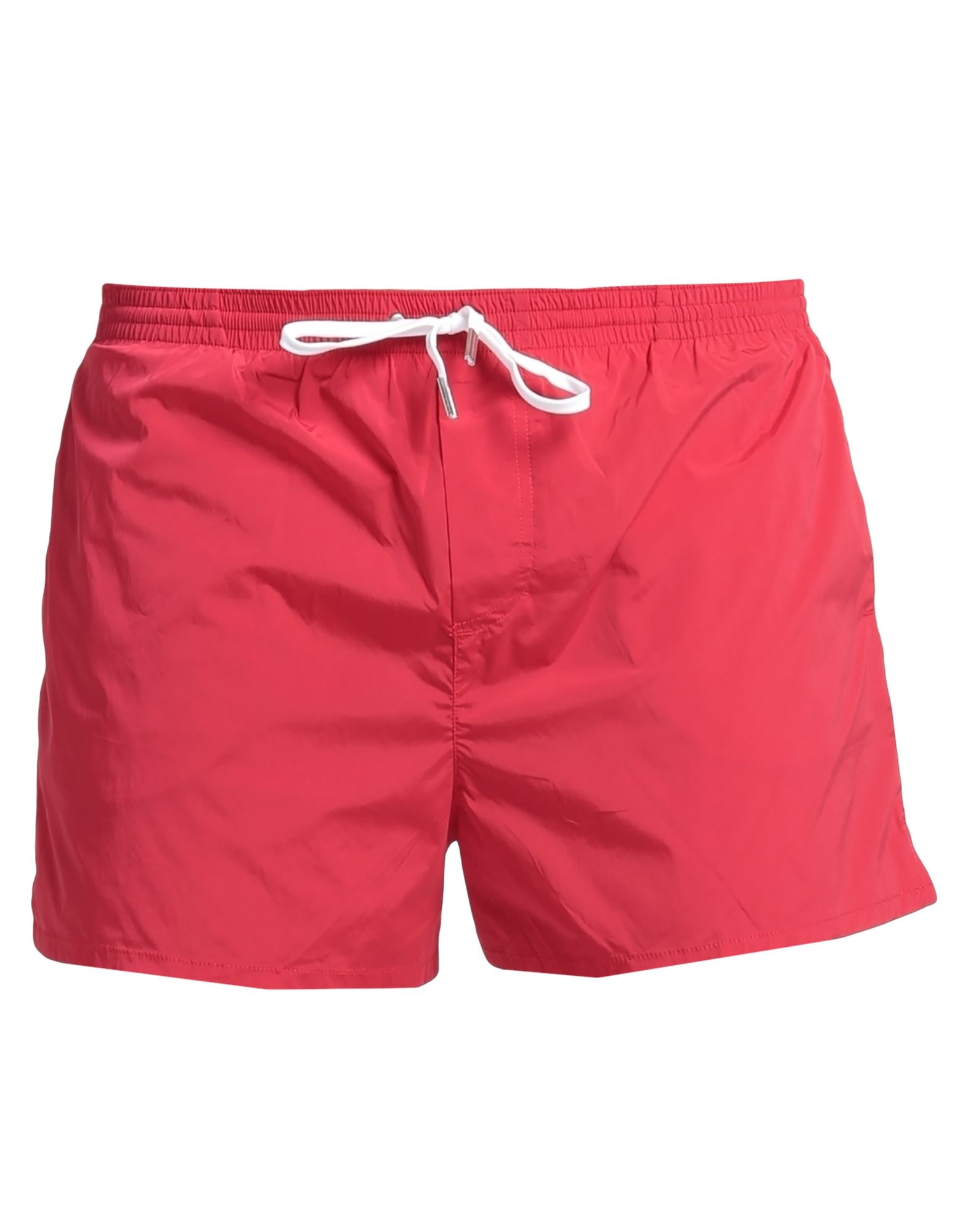 DSQUARED2 ICON BEACHWEAR | Red Men's Swim Shorts | YOOX