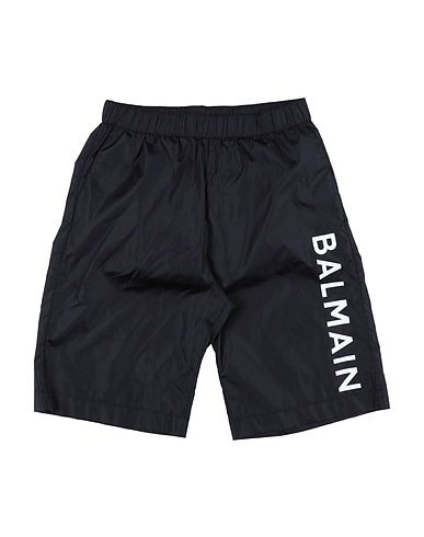 BALMAIN Swim shorts Black 100% Polyester