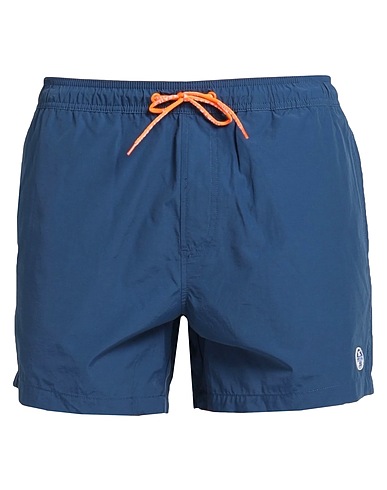 NORTH SAILS Swim shorts Blue 54% Cotton, 46% Polyamide
