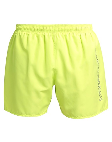 EA7 Swim shorts Yellow 100% Polyester