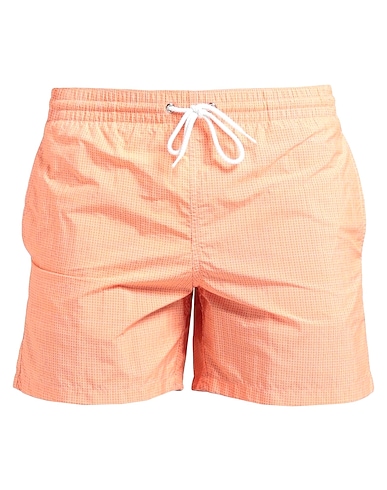 FIORIO Swim shorts Orange 100% Polyester