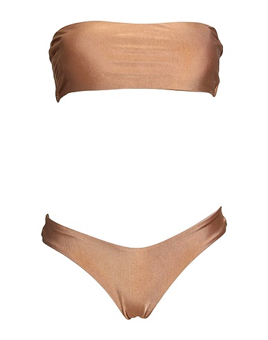 ÉTIENNE BOUTIQUE Bikini Camel 82% Polyester, 18% Elastane