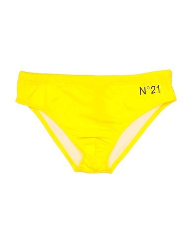 N°21 Swim briefs Yellow 80% Nylon, 20% Polyamide