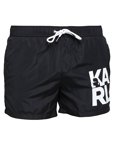 KARL LAGERFELD Boxer mare BEACHWEAR Nero 100% Poliestere
