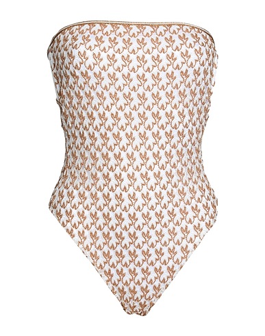 MISSONI One-piece swimsuits Gold 67% Viscose, 21% Cupro, 12% Polyester