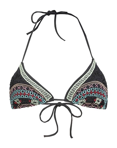 ERMANNO SCERVINO BEACHWEAR Bikini Black 82% Polyamide, 18% Elastane