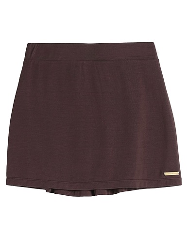 PATRIZIA PEPE BEACHWEAR Cover-ups Chocolate brown 93% Modal, 7% Elastane