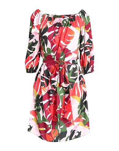 OTRO AMOR Cover-ups Orange 94% Polyester, 6% Elastane