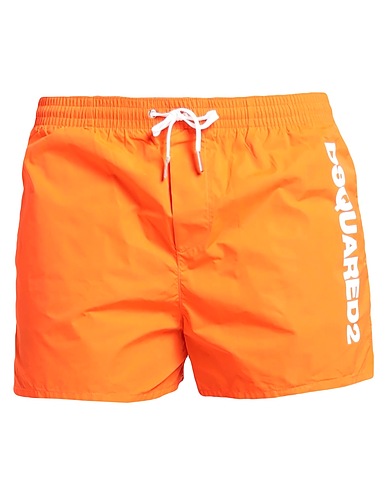DSQUARED2 Swim shorts Orange 100% Polyamide