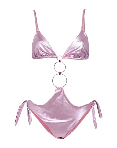 ILARIA VITAGLIANO Luxury Beachwear Badeanzug Rosa 80% Polyamid, 20% Elastan