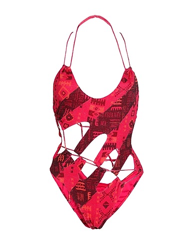 ME FUI One-piece swimsuits Fuchsia 81% Polyester, 14% Polyamide, 5% Elastane