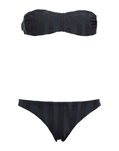 MOSCHINO Bikini Black 80% Polyamide, 20% Elastane
