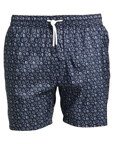 04651/A TRIP IN A BAG Swim shorts Navy 100% Polyester