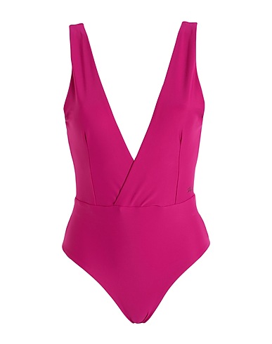 KARL LAGERFELD Costume intero KARL DNA DEEP V SWIMSUIT
 Magenta 78% Poliammide riciclato, 22% Elastan