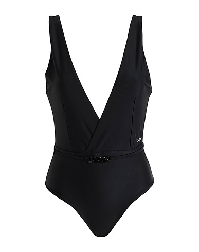 KARL LAGERFELD One-piece swimsuits KARL DNA DEEP V SWIMSUIT
 Black 78% Recycled polyamide, 22% Elastane