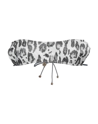 STELLA McCARTNEY Bikini Silver 69% Polyamide, 19% Elastane, 12% Metal