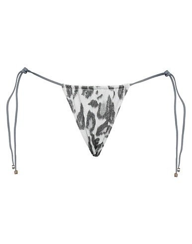 STELLA McCARTNEY Bikini Light grey 69% Polyamide, 19% Elastane, 12% Metallic fiber