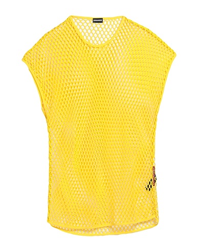 DSQUARED2 Cover-ups Yellow 100% Cotton