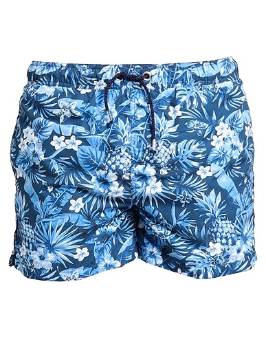 TINTORIA MATTEI 954 Swim shorts Slate blue 100% Polyester