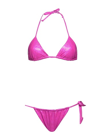 ANJUNA Bikini Fuchsia 86% Polyester, 14% Elastane