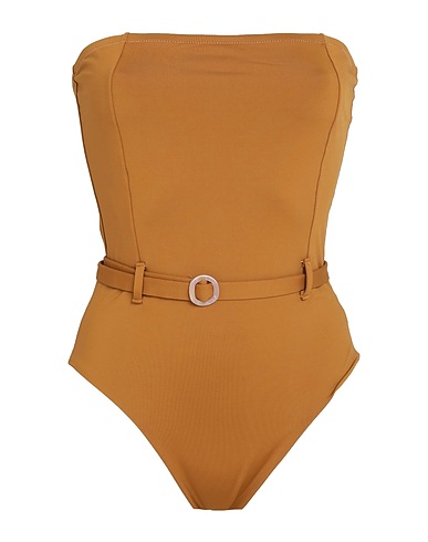 MIMÌ À LA MER Costume intero Senape 80% Poliammide, 20% Elastan