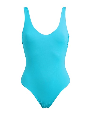 FISICO 水着（ワンピース） ターコイズブルー ナイロン 86% / ポリウレタン 14%
