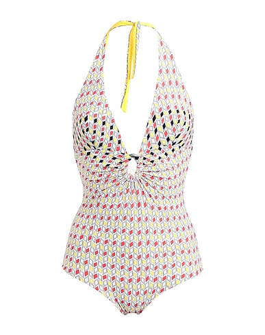FISICO One-piece swimsuits Ivory 87% Polyamide, 13% Elastane